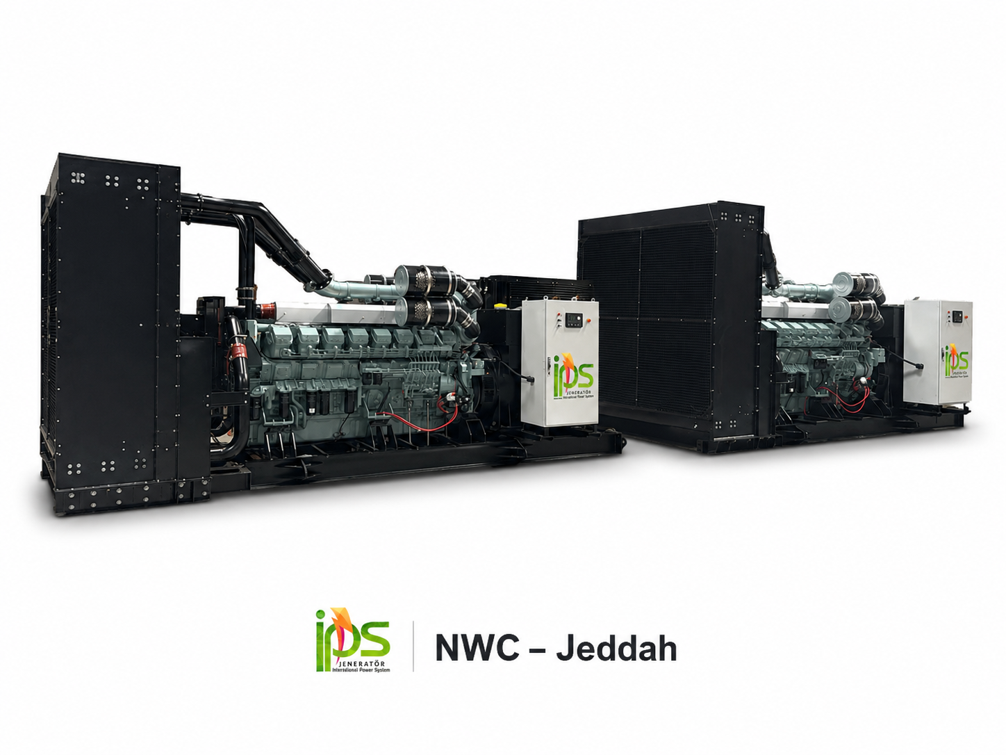 NWC Jeddah 13.8 kV project generator installation