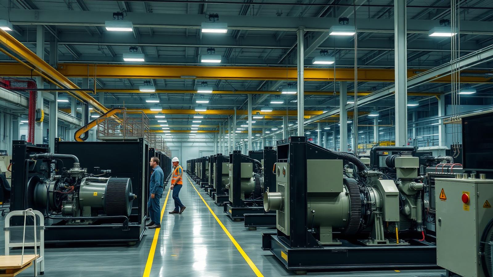 IPS generator manufacturing facility
